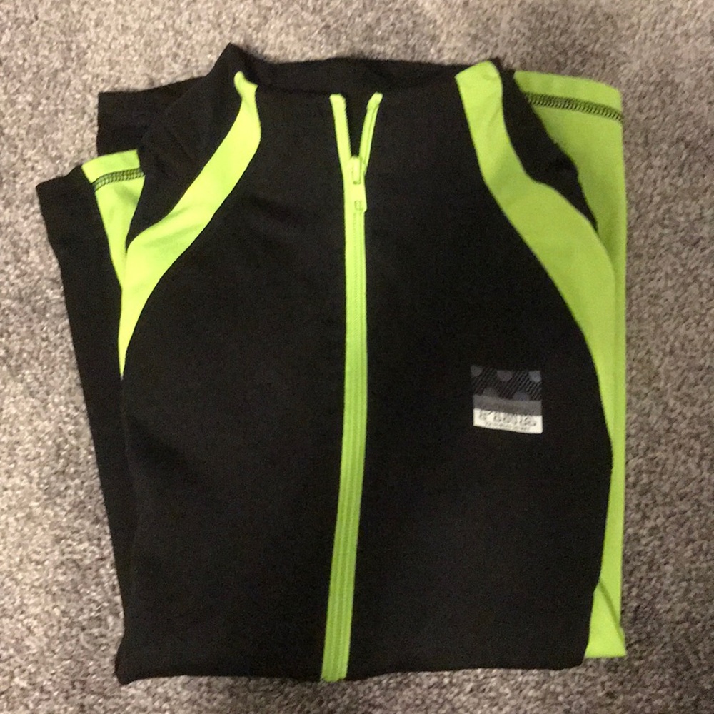 Pink Half Zip Athletic Wear